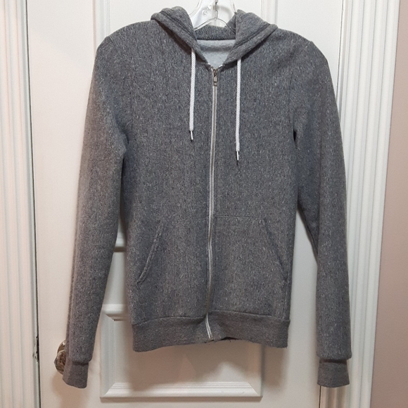 American apparel Gray salt and pepper sweater